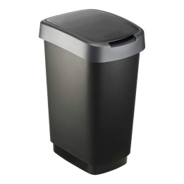 Pattumiera con coperchio basculante Twist Rotho da 25 lt