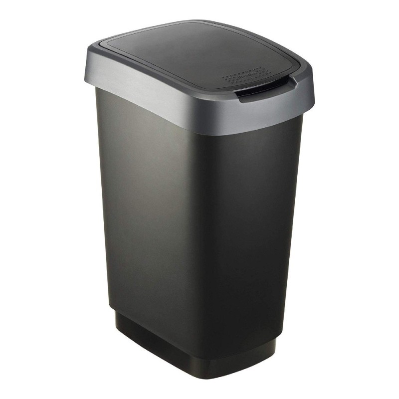 Pattumiera con coperchio basculante Twist Rotho da 25 lt