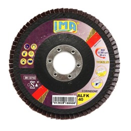 DISCO LAMELLARE ABRASIVO D.115 GRANA 80