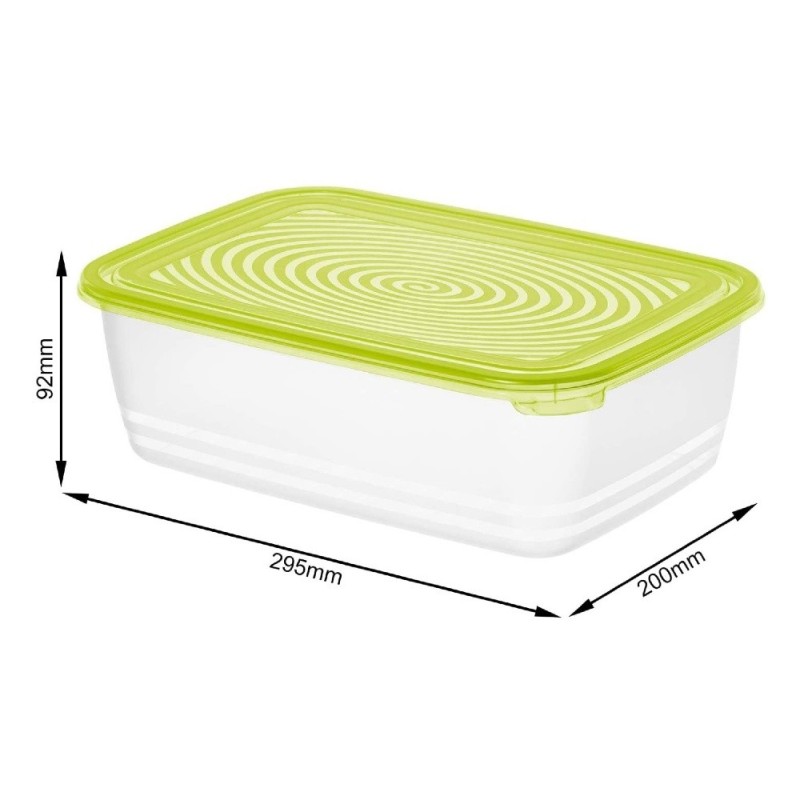 Dimensioni box alimenti frigo Sunshine 3700 Rotho