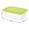 Dimensioni box alimenti frigorifero Sunshine 1900 rotho