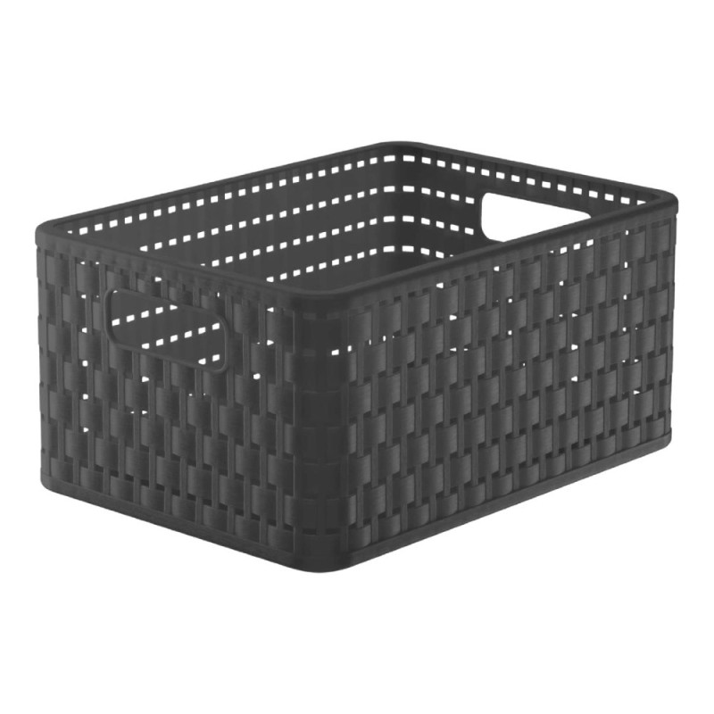 Cesta rettangolare COUNTRY 11 lt - Antracite
