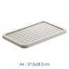 Coperchio per cassetta COUNTRY A4 cm 37,5x28,5 - Cappuccino