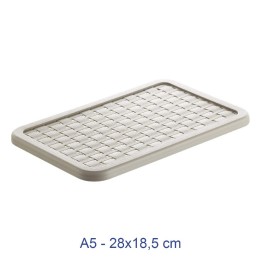 Coperchio per cassetta COUNTRY A5 cm 28x18,5 - Cappuccino