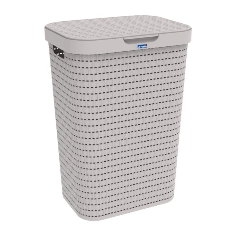 Cesto porta biancheria  COUNTRY 55 lt - Cappuccino