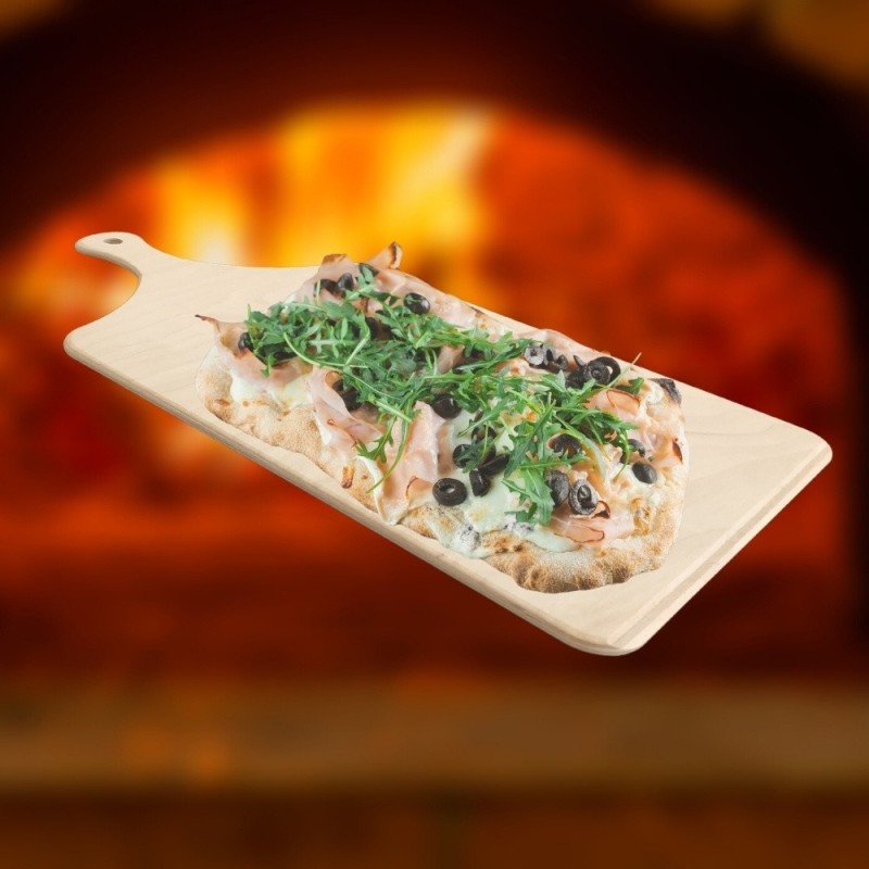 Pala da forno per preparare e infornare pizza e pinsa romana