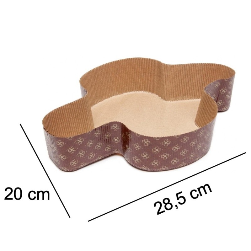 Dimensioni stampo per colomba da 750 gr