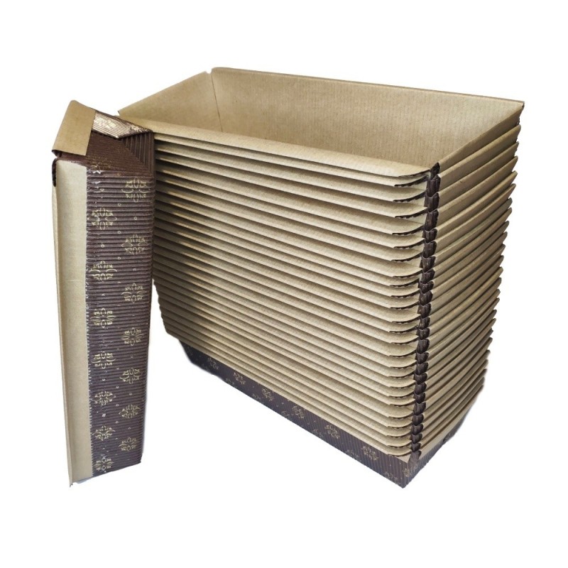 25 pezzi Stampo in carta per plumcake medio 20 cm