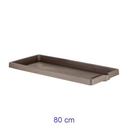Sottovaso per Fioriera maxi Legno cm  80 - Cappuccino