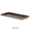 Sottovaso per Fioriera maxi Legno cm 100 - Cappuccino