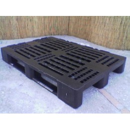 EUROPALLET 80x120 IN PLASTICA NERO 14 Kg