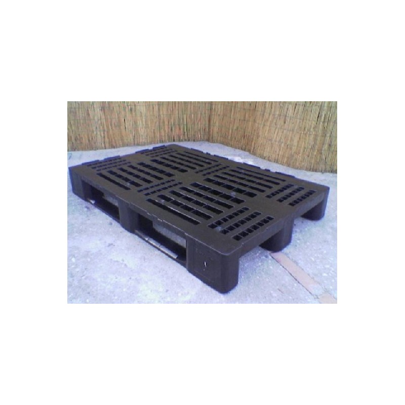 EUROPALLET 80x120 IN PLASTICA NERO 14 Kg