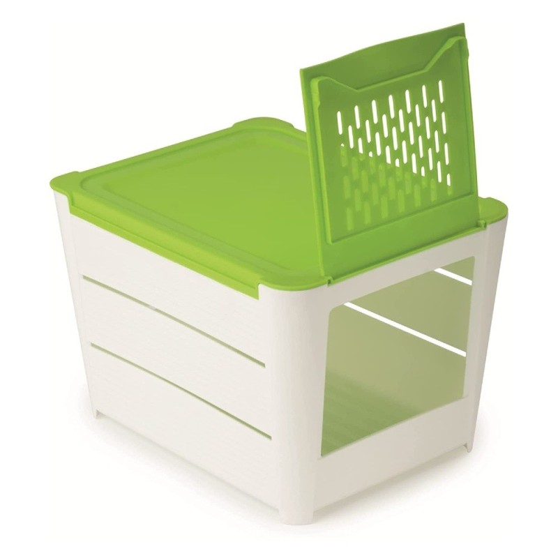 CONTENITORE PORTA PATATE SNIPS BIANCO