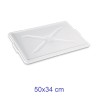 COPERCHIO PER BACINELLA FRIGO CM 50x34 BIANCA