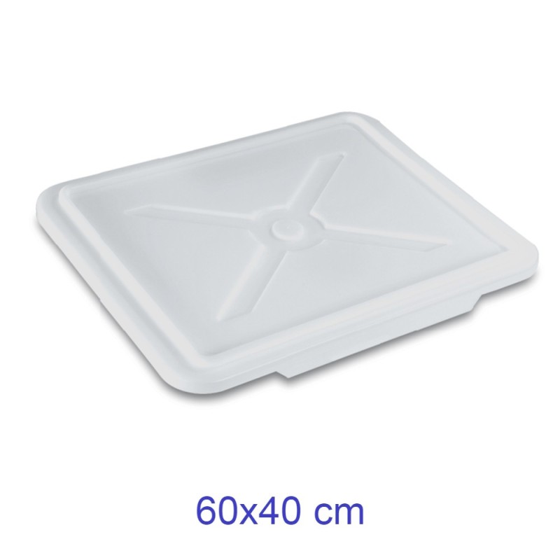 COPERCHIO PER CASSETTA CONTAINER CM 60x50 BIANCA