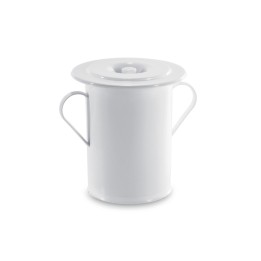 VASO SANITARIO COMODO CON COPERCHIO CM 28x32 BIANCO