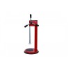 Tappatrice a colonna per tappi corona da 26 mm - Rossa