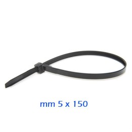 FASCETTA NYLON 5x150 NERO Pz 100