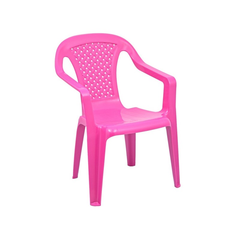 SEDIA BABY PLASTICA CAMELIA FUCSIA