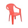 SEDIA BABY PLASTICA CAMELIA ROSSA
