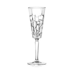 Set 6 Flute Champagne in Vetro Luxion Etna | RagStore