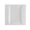PIATTO PIANO QUADRATO ALA 27 CM BIANCO