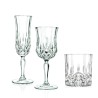 Servizio bicchieri tavola Opera RCR 18 pezzi in vetro trasparente, set elegante per acqua vino e bevande quotidiane