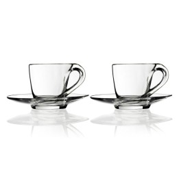 TAZZINE CAPPUCCINO VETRO RCR MAMANONMAMA 2 Pz