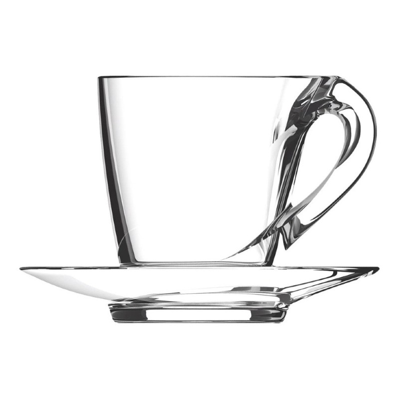 TAZZINE CAPPUCCINO VETRO RCR MAMANONMAMA 2 Pz