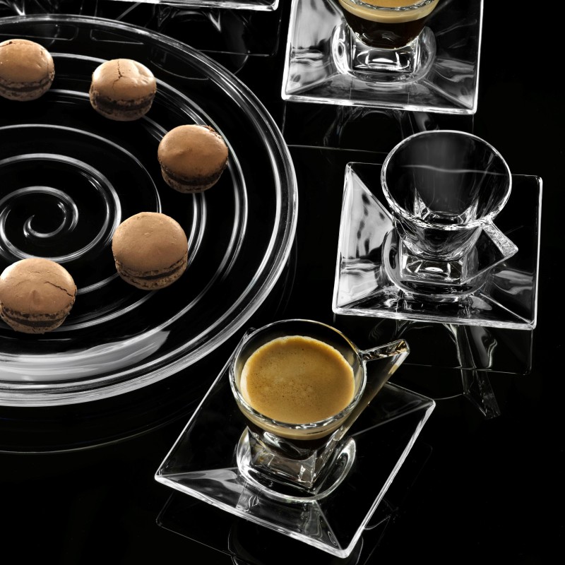 Set di 2 Tazze caffè in Cristallo RCR Fusion | RagStore