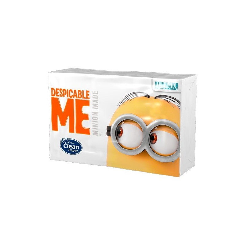FAZZOLETTI TASCABILI Pz 6 CATTIVISSIMO ME - MINION MADE