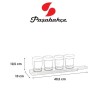 SET BICCHIERI DEGUSTAZIONE BIRRA 4 PZ + TAGLIERE