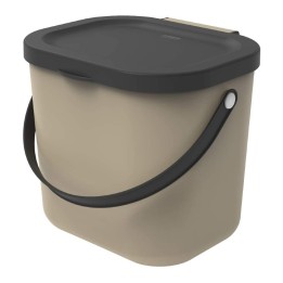 Contenitore per la raccolta differenziata  6 lt ALBULA - Cappuccino
