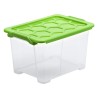 Contenitore storage con coperchio EVO SAFE 15 lt Trasparente