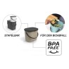 Contenitore per la raccolta differenziata  6 lt ALBULA - Cappuccino