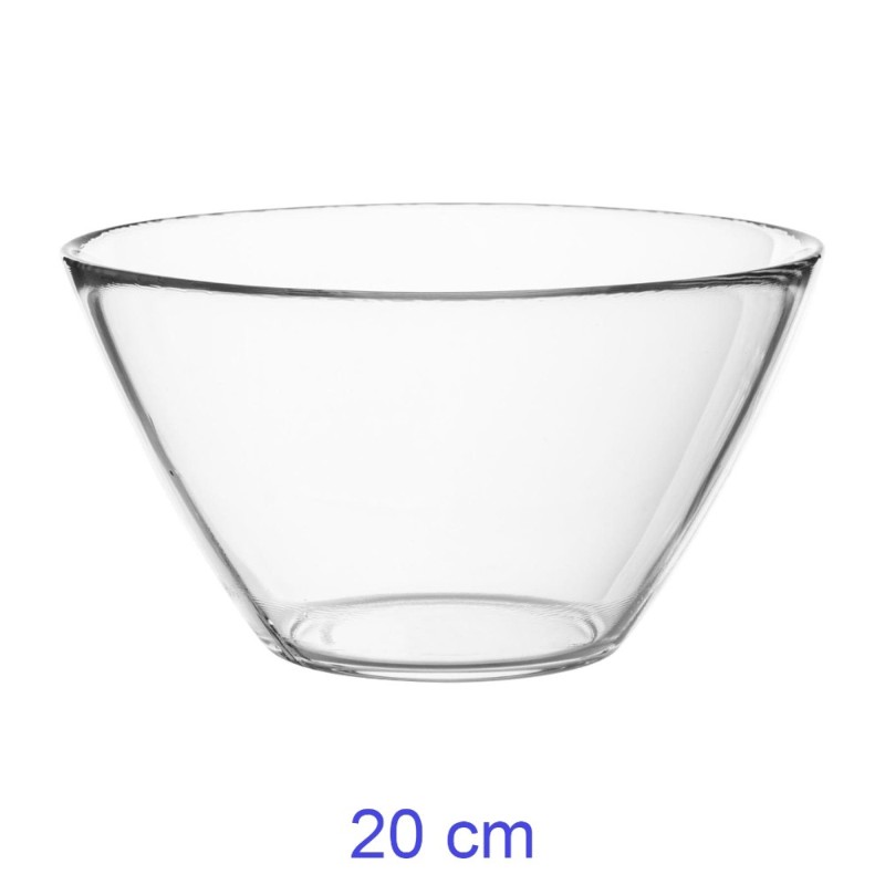 INSALATIERA VETRO BASIC CM 20