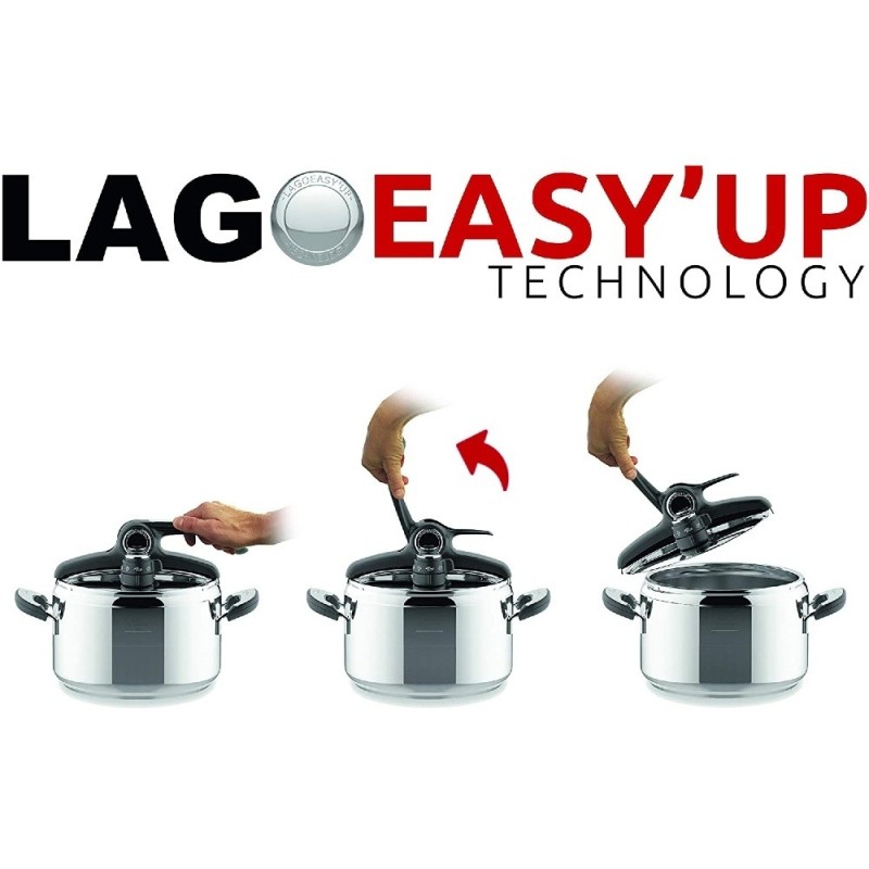 Apertura facile Easy Up pentola irradial lagostina