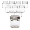 set 24 barattoli ergo con tappi alti da 212 ml