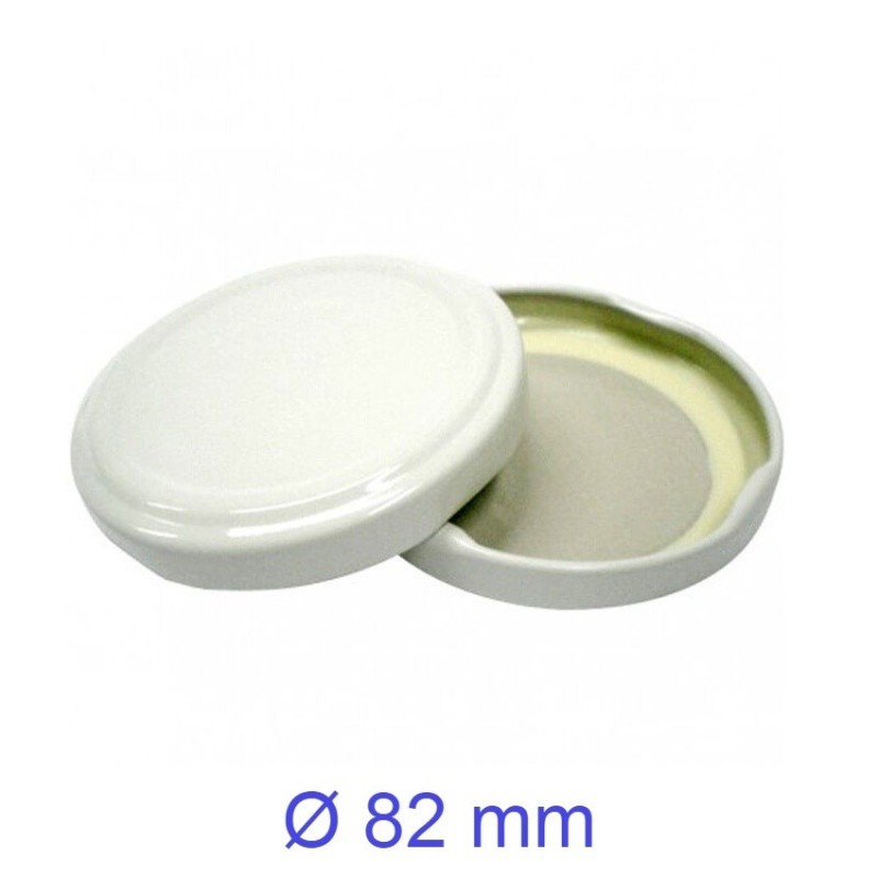 Capsule twist-off per barattoli vetro da 82 mm