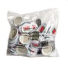 Tappi per barattoli da 63 mm con stampa pomodoro – confezione da 100 pezzi extra forti
