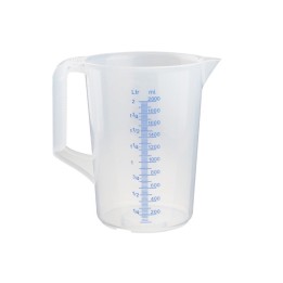 Caraffa in plastica graduata professionale da 2 litri