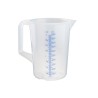 Caraffa in plastica graduata professionale da 2 litri