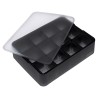 STAMPO FORMAGHIACCIO IN SILICONE CUBO 4x4 CM CON COPERCHIO