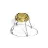 Gabbiette Tappo Fungo 50 Pz Oro - Imbottigliamento | RagStore