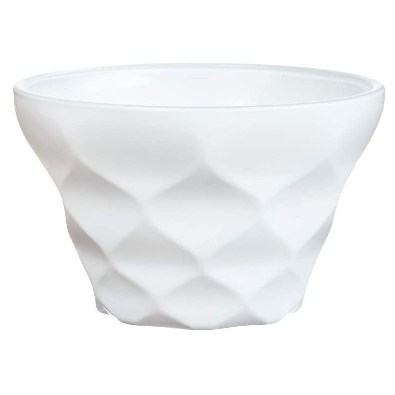 COPPETTA GELATO VETRO ICED DIAMANT BIANCA 10 CM