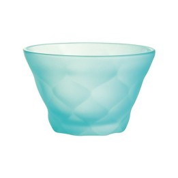 COPPETTA GELATO VETRO ICED DIAMANT BLU 10 CM