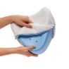 Cuscino ergonomico per gambe Memry Foam cm 23x25x13