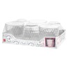 Set 6 bicchieri vetro Slot 29 cl Bormioli Rocco per acqua bibite design moderno