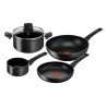 Lagostina - Set 5 pz batteria di pentole e casseruole Cucina Facile
