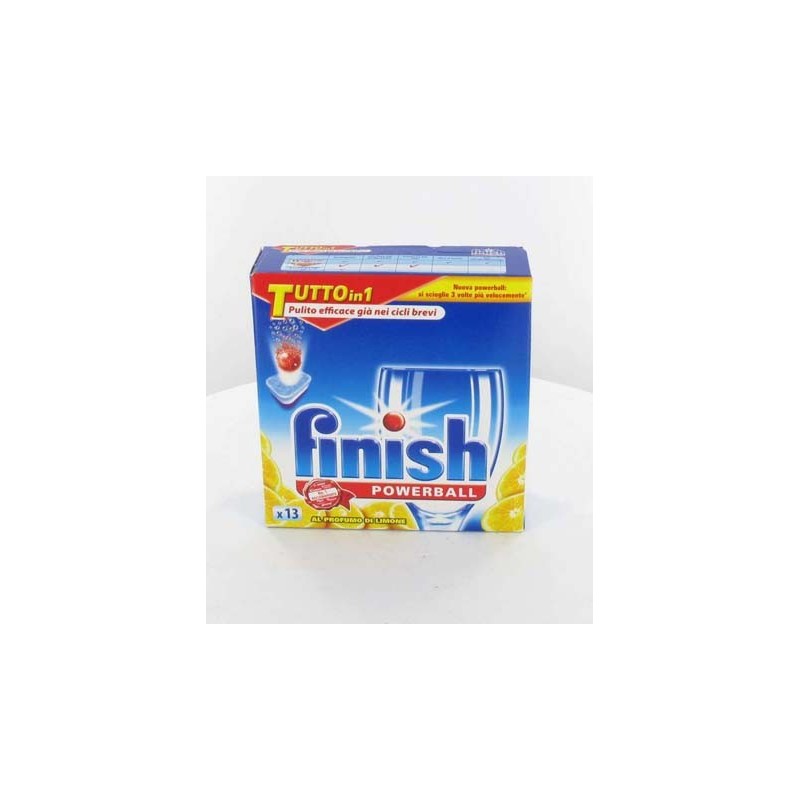 FINISH POWERBALL TUTTO IN 1 Pz 13+2 LIMONE